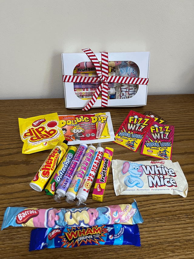 Retro Sweet Tuck Shop Box Hamper