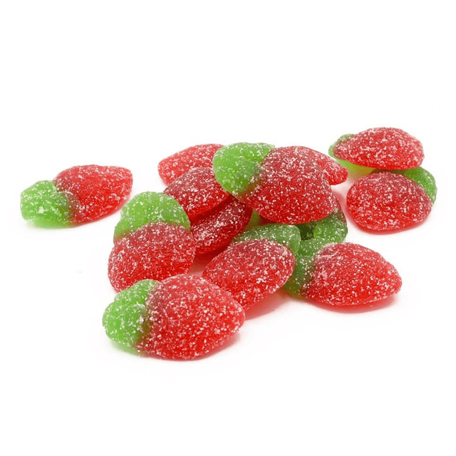 Fizzy Strawberries (Vegan)