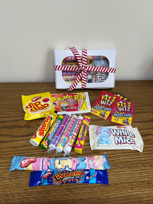 Retro Sweet Tuck Shop Box Hamper